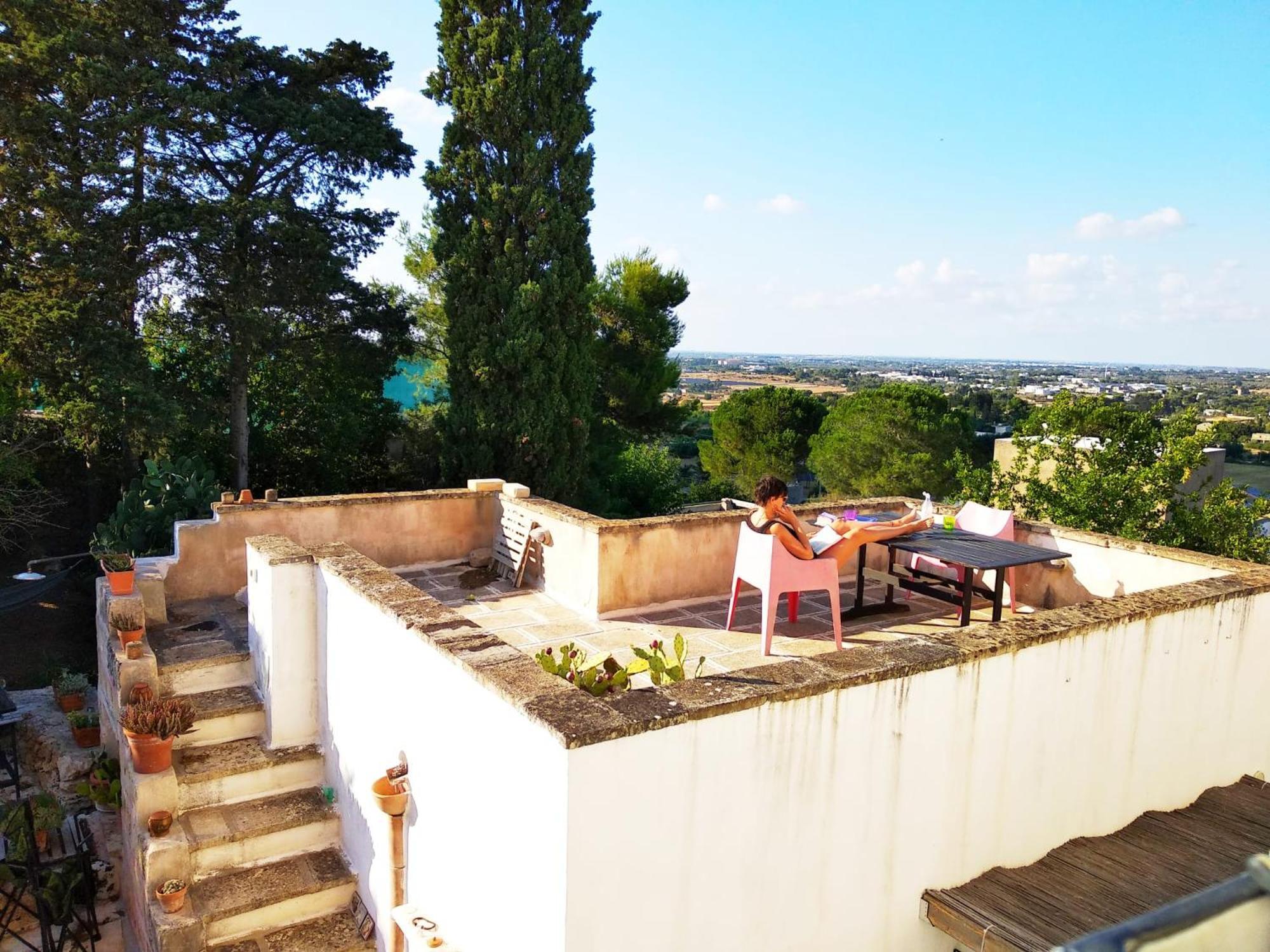 Masseria Delle Rose 1760 阿莱萨诺 客房 照片
